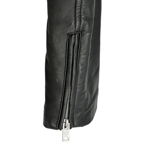 BELLE & BLOOM Just Freinds Leather Moto Jacket M - Picture 9 of 14